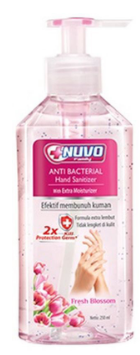 NUVO HAND SOAP ANTI BACTERIAL FRESH BLOSSOM BTL 250mL