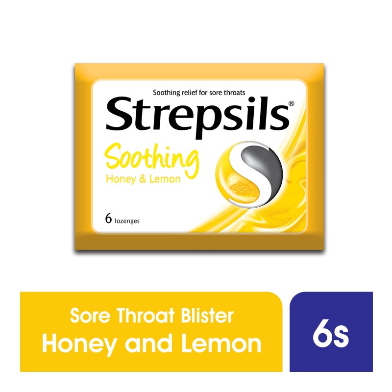 STREPSILS CANDY 6S / 8S HONEY & LEMON PCK