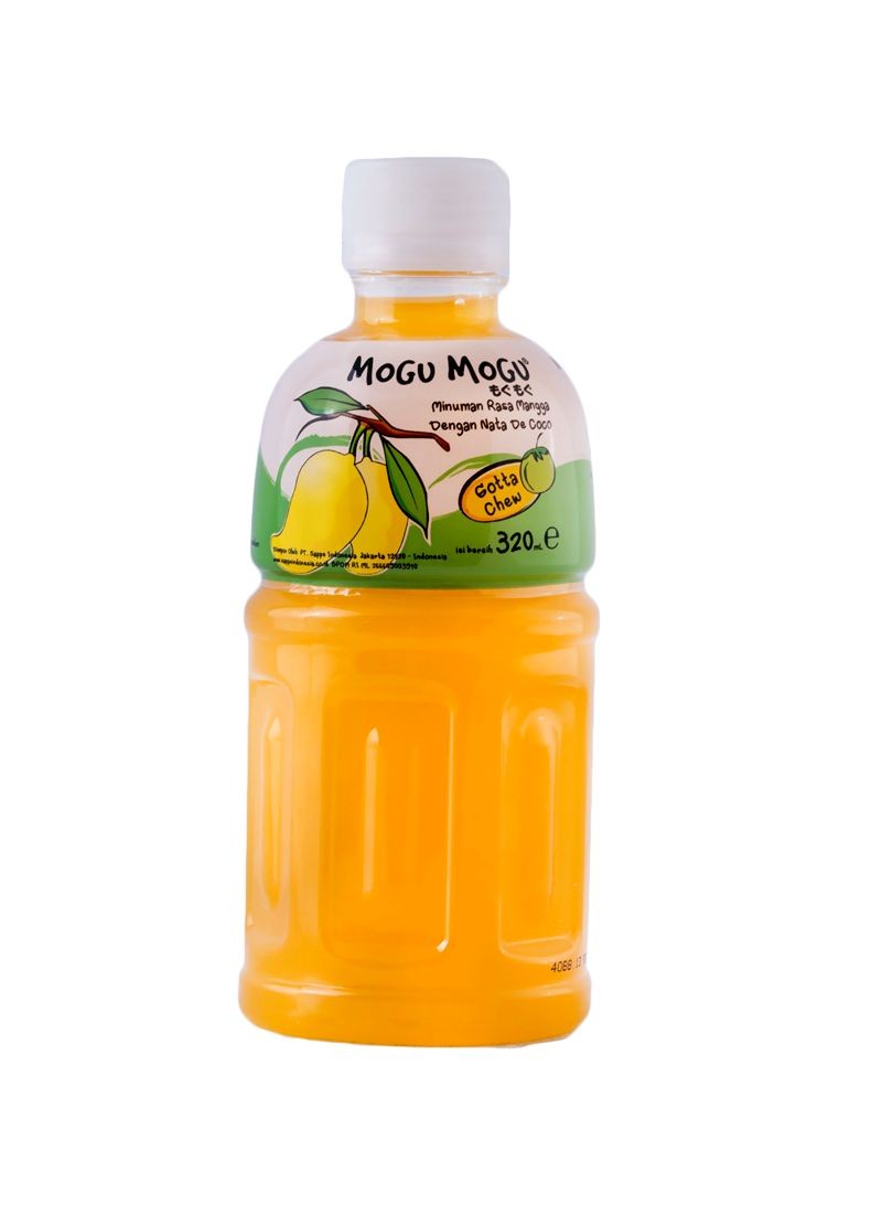 MOGU-MOGU MINUMAN NATA DE COCO MANGGA BTL 320mL