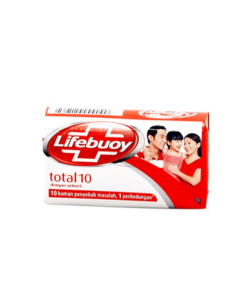 LIFEBUOY SABUN MANDI TS TOTAL 10 BAR 80g