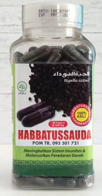HABBATUSSAUDA HABBASYI ISI 120 KAPSUL