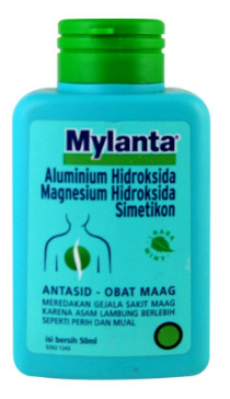 MYLANTA OBAT MAAG LIQUID MINT BTL 50mL