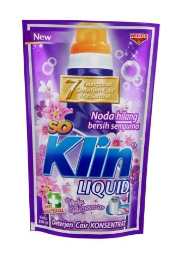SO KLIN DETERGENT CAIR VIOLET BLOSSOM PCH 800750mL
