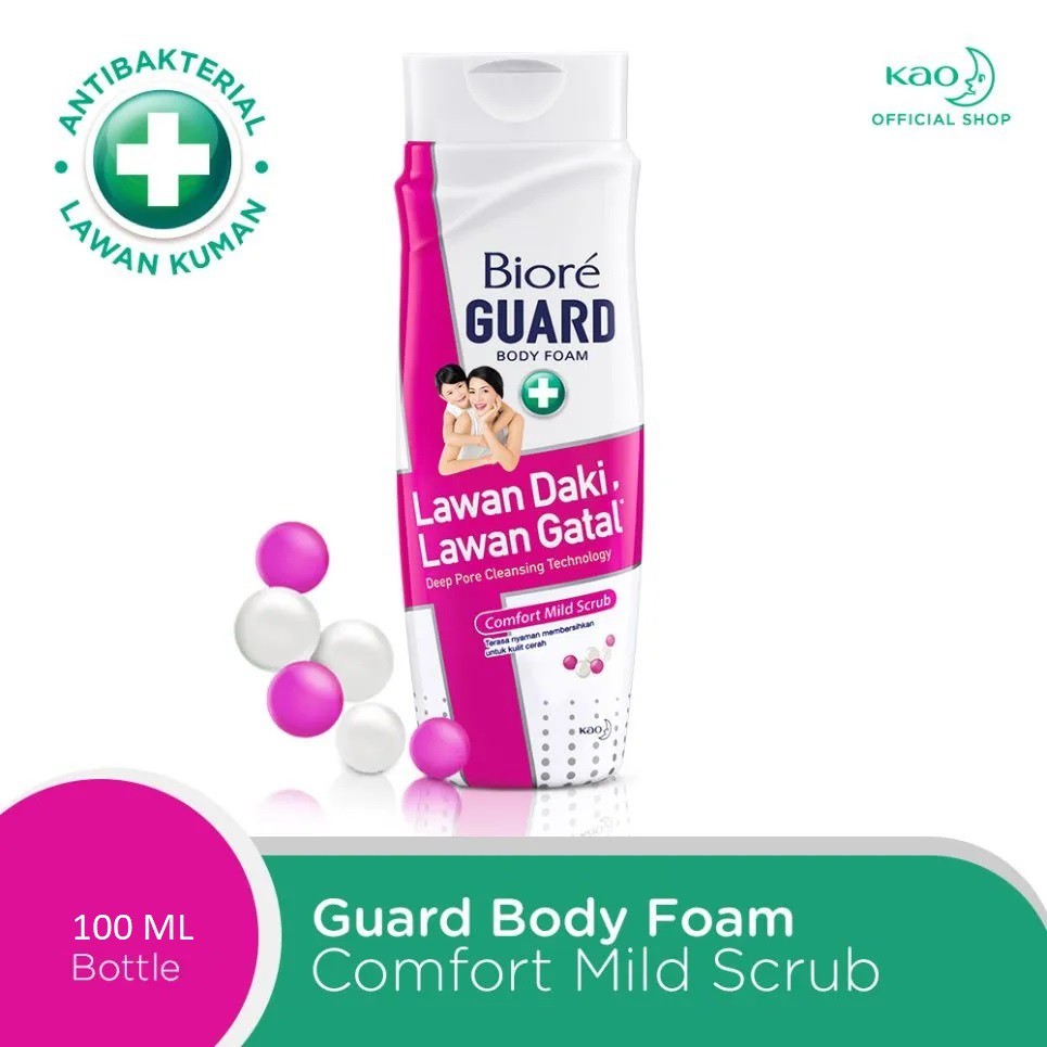 KAO BIORE BODY FOAM GUARD COMFORT MILD BTL 100mL