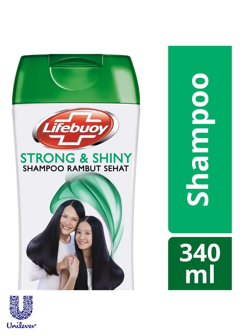 LIFEBUOY SHAMPOO STRONG & SHINY BTL 340mL
