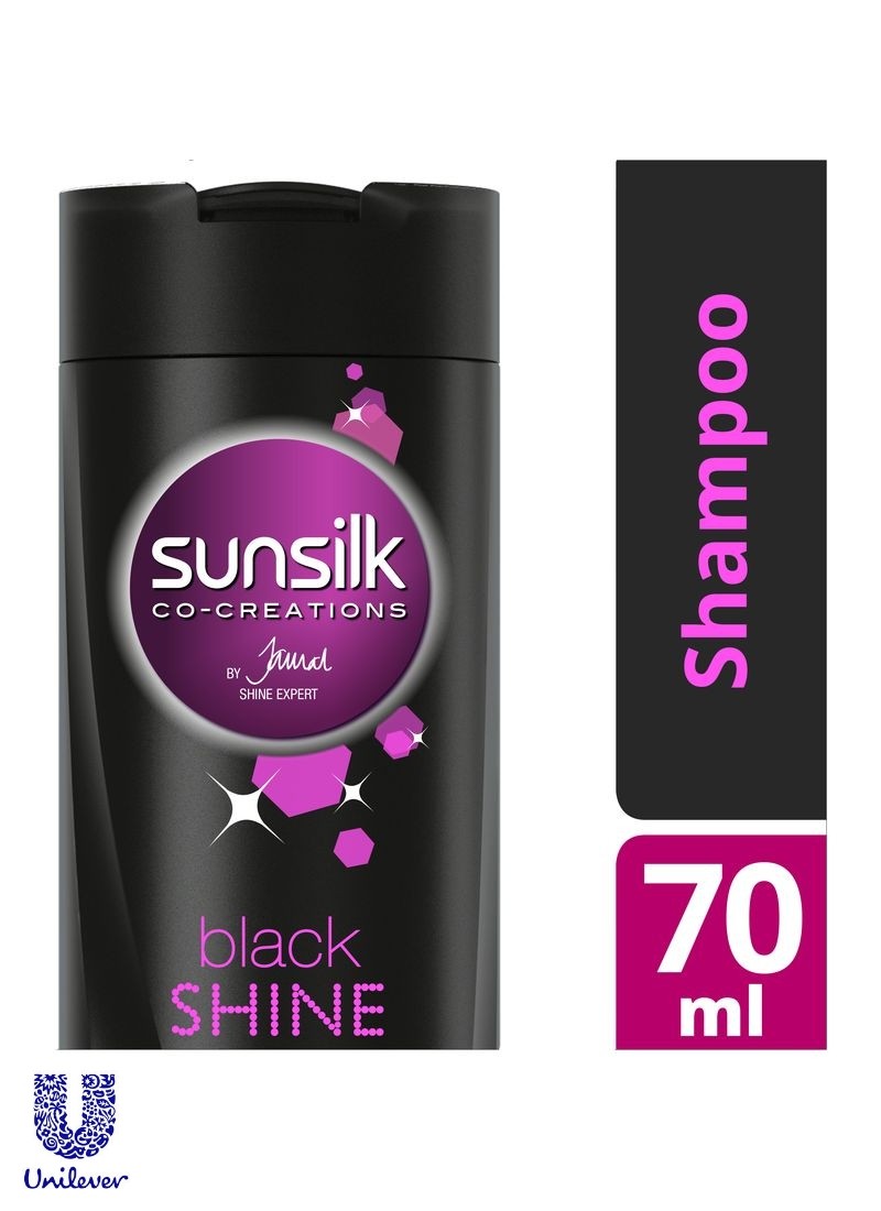 SUNSILK SHAMPOO CO-CREATIONS BLACK SHINE BTL 70mL