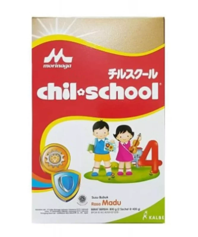 MORINAGA CHIL-SCHOOL SUSU PERTUMBUHAN DHA  4 RASA MADU 800 GR