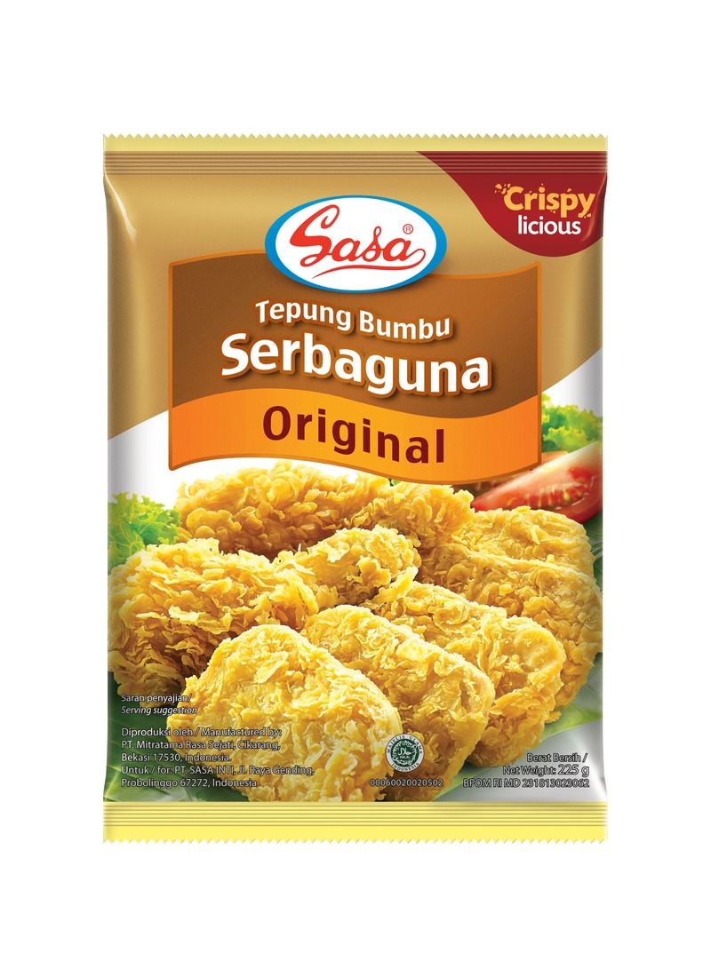 SASA TEPUNG BUMBU SERBAGUNA ORIGINAL PCK 225g