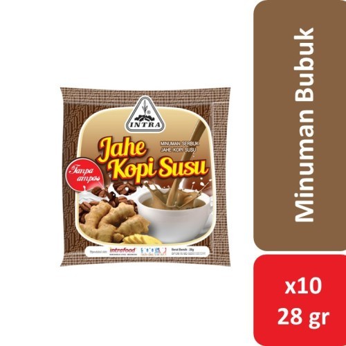 INTRA JAHE KOPI SUSU 10x28gr