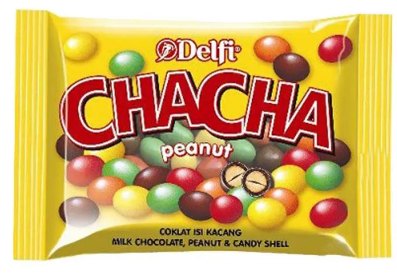 DELFI CHOCOLATE CHA CHA PEANUT WARNA PCK 60g