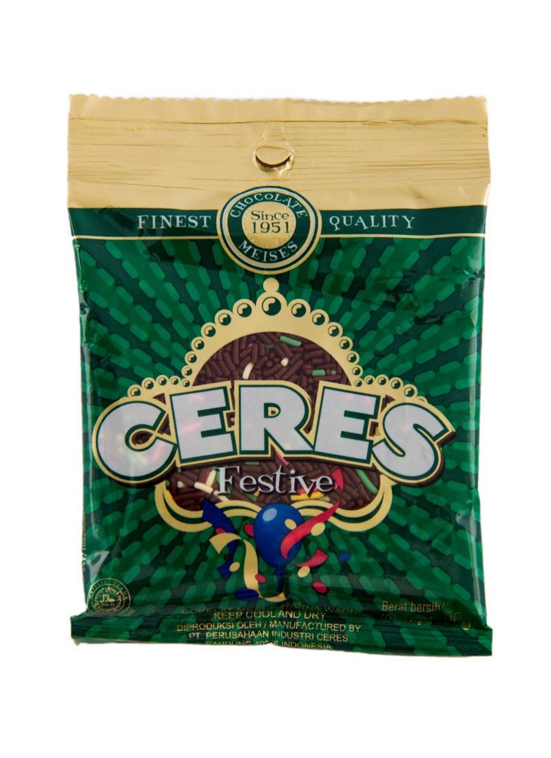 CERES HAGELSLAG RICE CHOCO FESTIVE PCK 90g