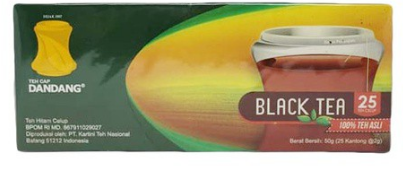 DANDANG TEH CELUP BLACK TEA BOX 25X1.9g
