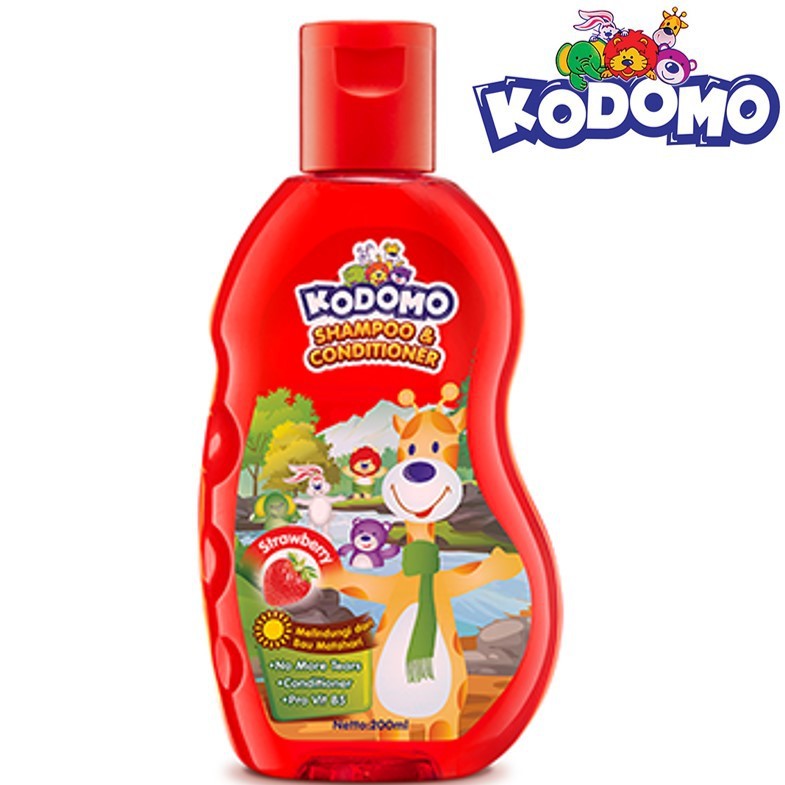 KODOMO SHAMPOO GEL STRAWBERRY BTL100ML