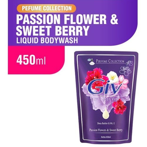 GIV BODY WASH FLOWER & BERRY PCH 450mL