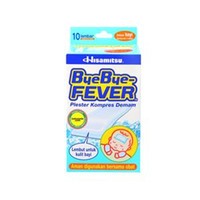 HISAMITSU PLESTER KOMPRES DEMAM BABY BYE BYE-FEVER PCK 4x8cm