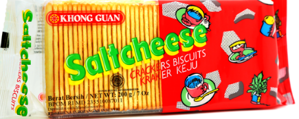 KHONG GUAN CRACKERS SALTCHEESE REGULAR PCK 200g