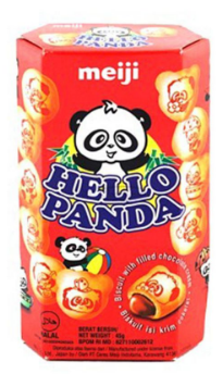 MEIJI BISCUIT HELLO PANDA CHOCOLATE BOX 45g