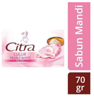 CITRA SABUN MANDI PENCERAH KULIT PEARL BAR 70g