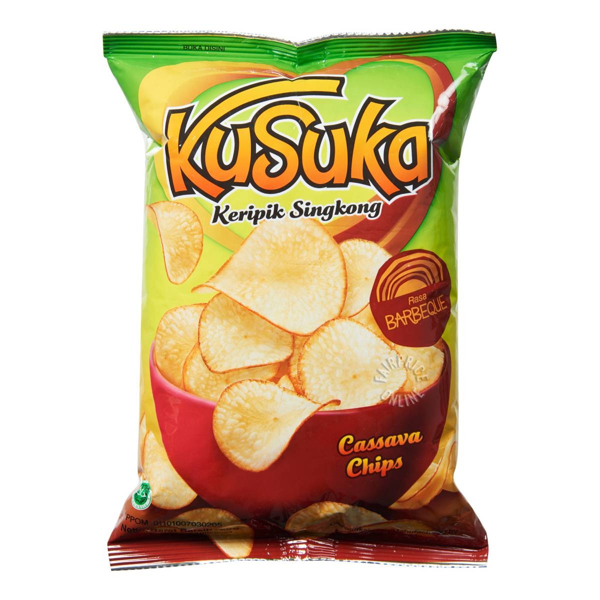KUSUKA KERIPIK SINGKONG BARBEQUE PCK 60g