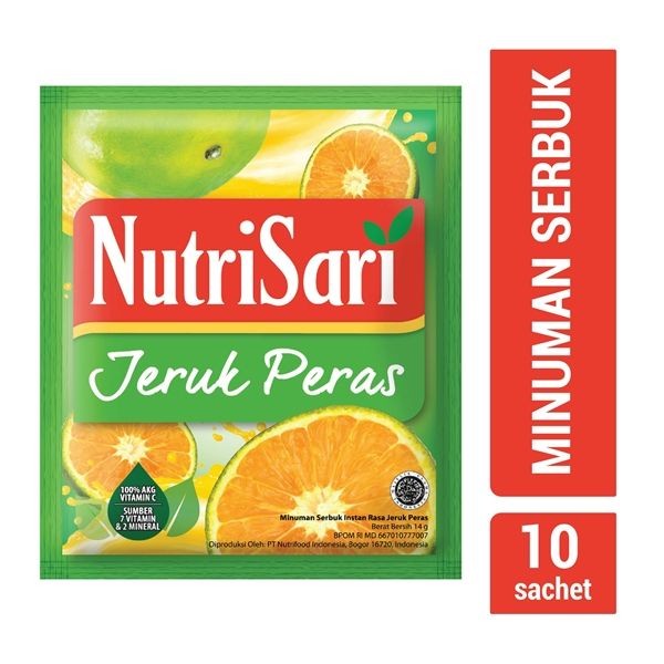 NUTRISARI JERUK PERAS 10x11gr