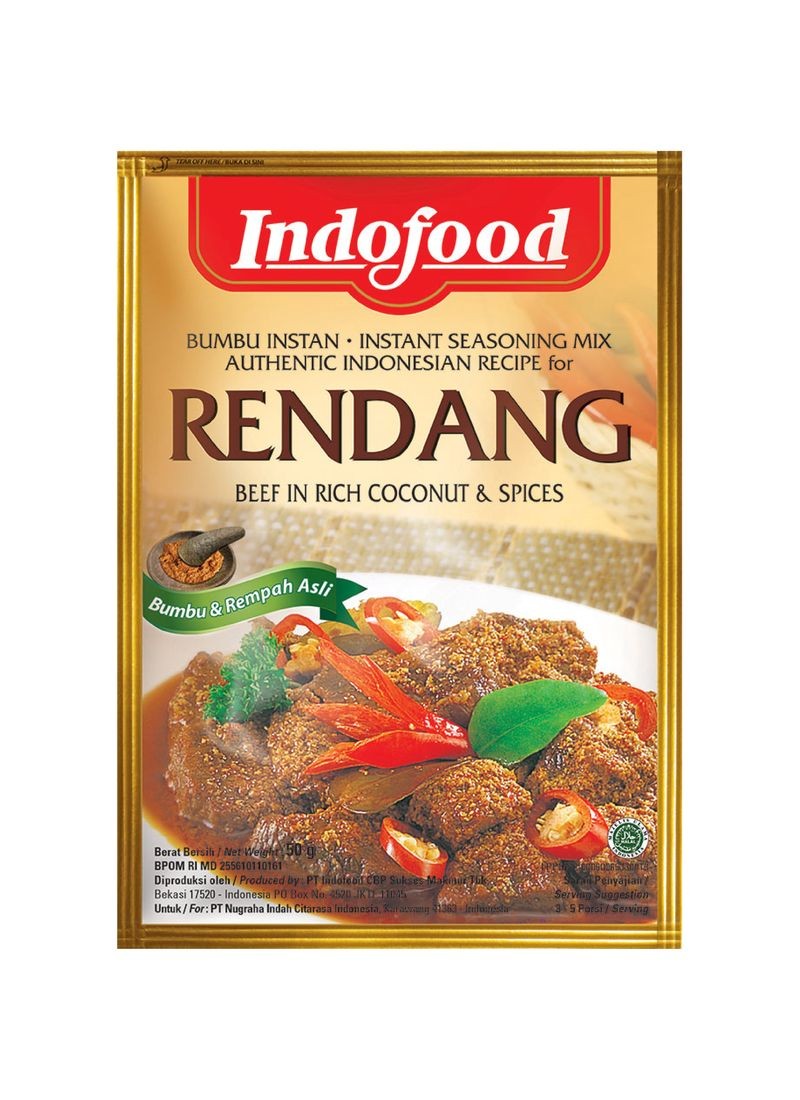 INDOFOOD BUMBU INSTANT RENDANG PCK 50g