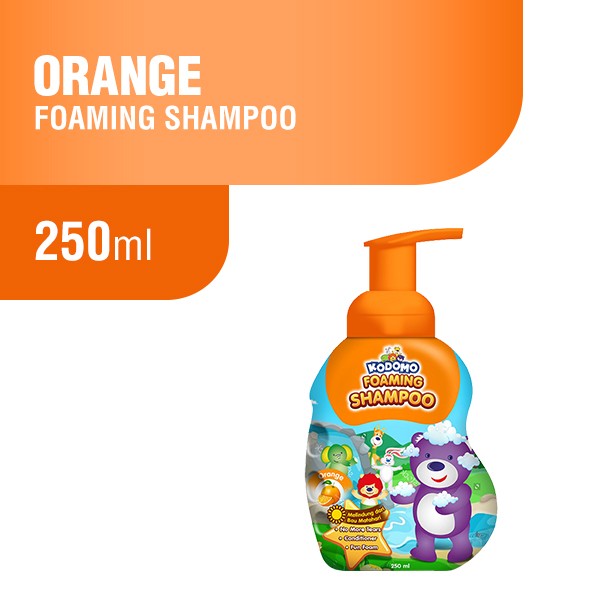 KODOMO FOAMING SHAMPOO ORANG BTL 250mL
