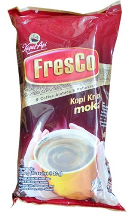 KAPAL API FRESCO KOPI KRIM MOKA PCK 10x30g