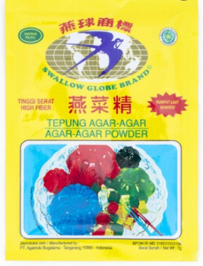 SWALLOW TEPUNG AGAR AGAR HIJAU PCK 7g
