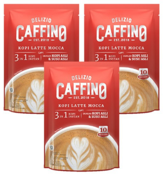 CAFFINO KOPI INSTANT 3 IN 1 MOCCA RCG 10x20g