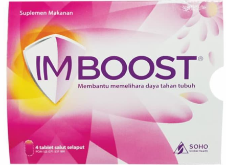 IM-BOOST TABLET UNTUK DAYA TAHAN TUBUH STR 4S