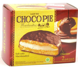 LOTTE CHOCO PIE MARSMALLOW (2S) BOX 56g