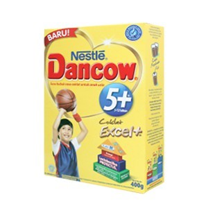 DANCOW SUSU BUBUK 5+ CLCN PROBIO COKLAT BOX 400g