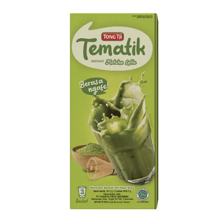 TONG TJI TEMATIK INSTANT MATCHA LATTE 3S BOX