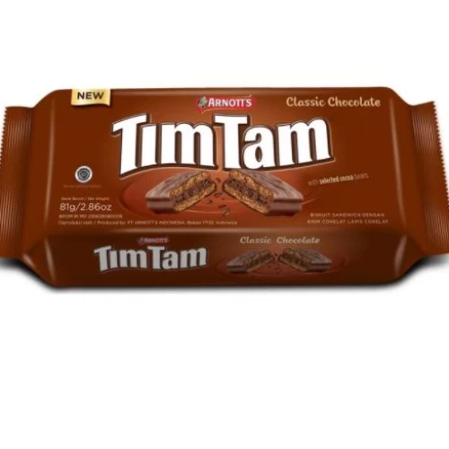 ARNOTTS CHOCOLATE TIM TAM COKLAT PCK 81g