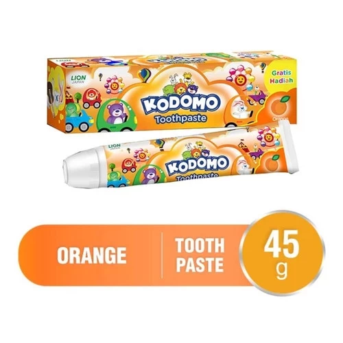 KODOMO PASTA GIGI ANAK-ANAK ORANGE TUB 45g