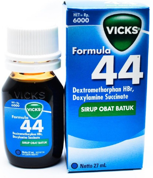 VICKS OBAT BATUK FORMULA 44 DEWASA BTL 27mL
