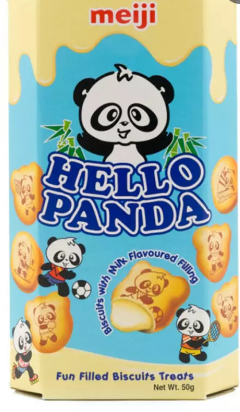 MEIJI BISCUIT HELLO PANDA MILK BOX 45g