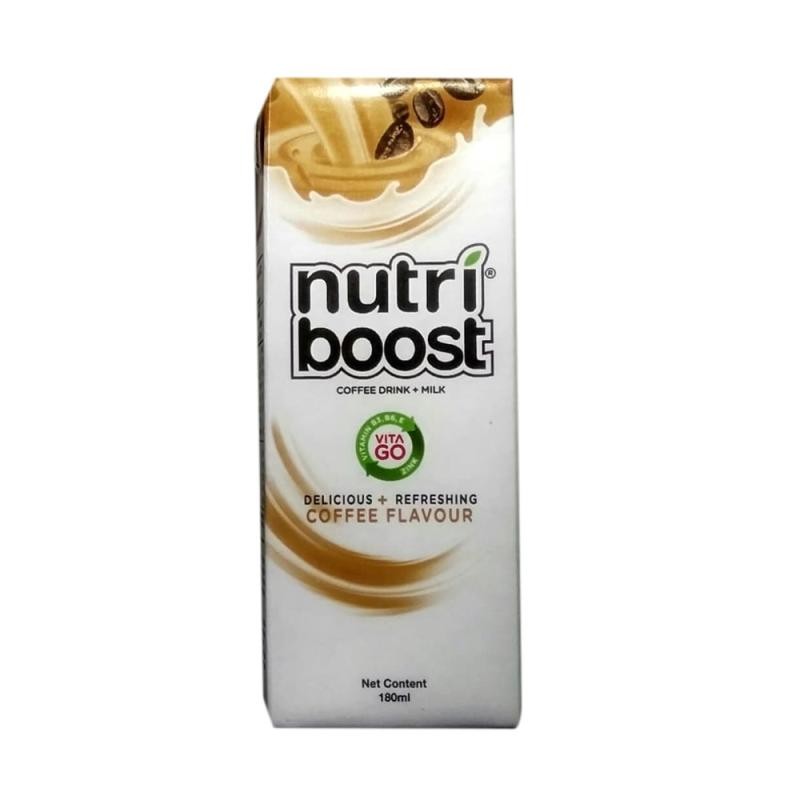 NUTRIBOOST MINUMAN KOPI + SUSU TPK 180mL