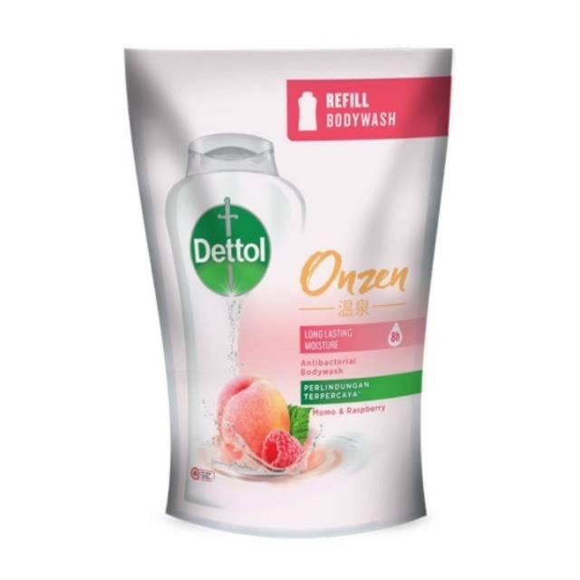DETTOL BODY WASH ONZEN PEACH PCH 410mL