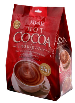 DELFI HOT COCOA INDULGENCE BAG 20x25g