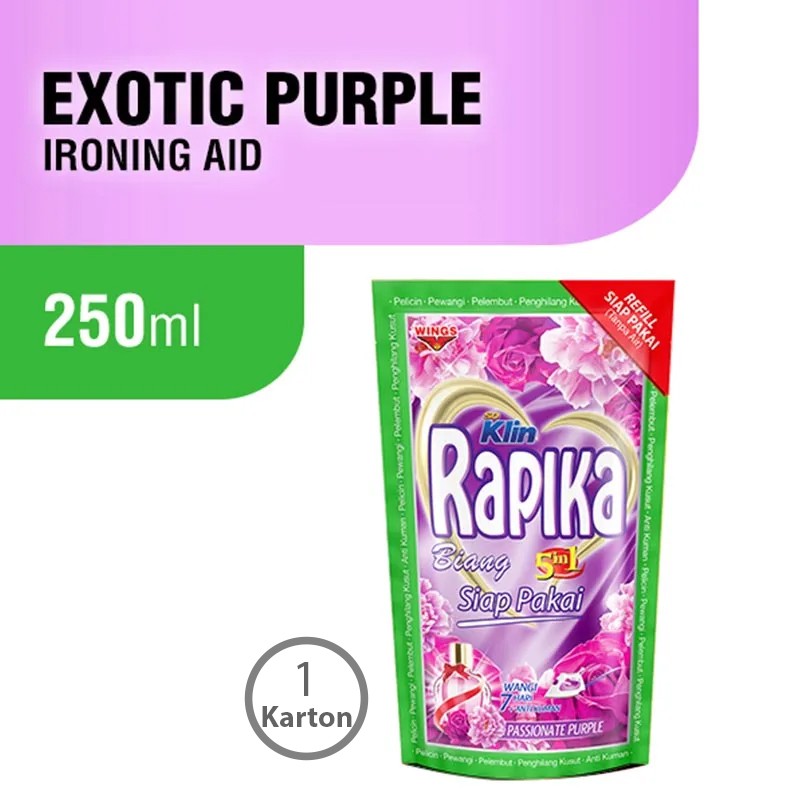 RAPIKA PELICIN PAKAIAN BIANG 5 IN 1 EXOTIC PURPLE PCH 250mL
