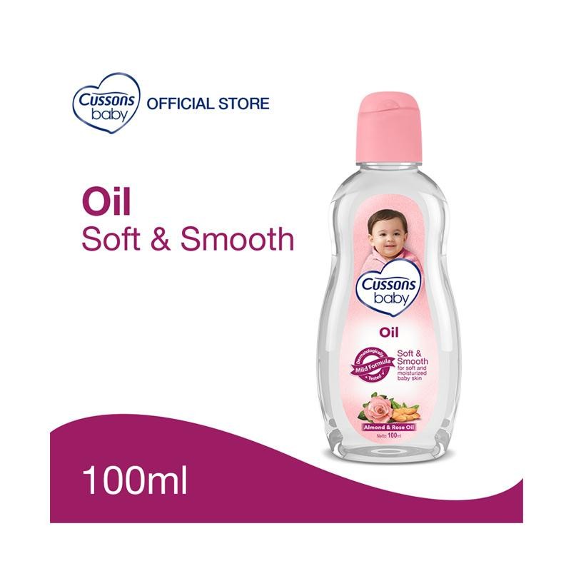 CUSSONS BABY OIL SOFT & SMOOTH BTL 100mL