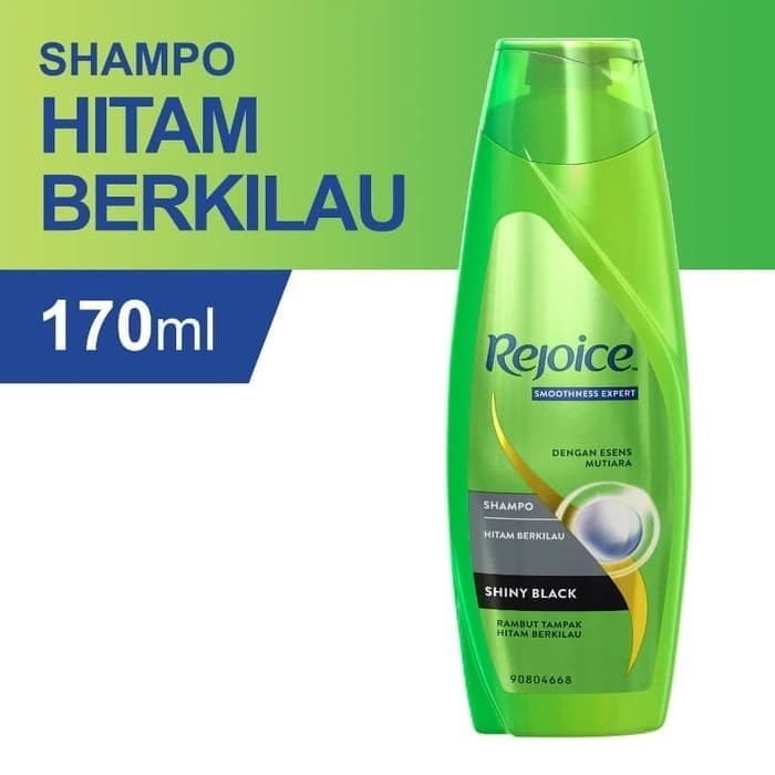 REJOICE SHAMPOO SHINY BLACK BTL 170mL